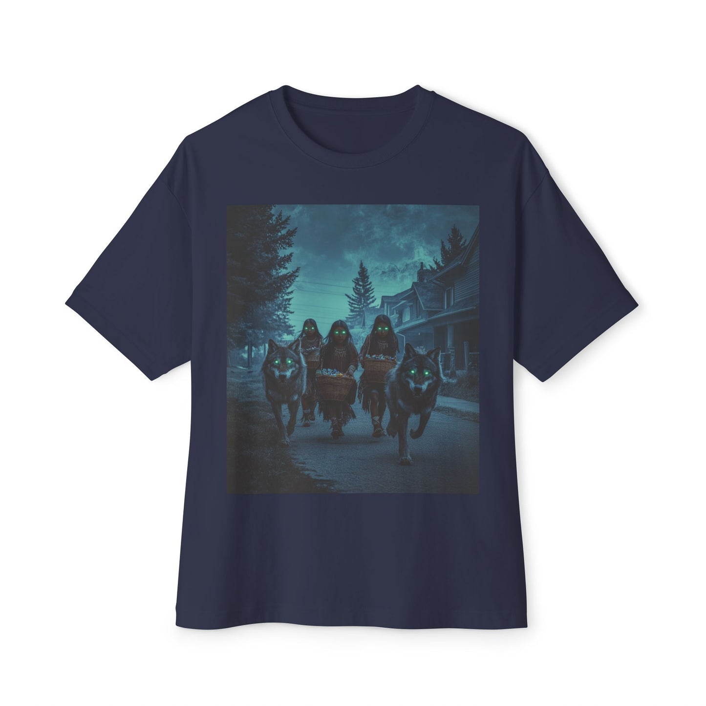 Spooky Unisex Oversized Boxy Tee