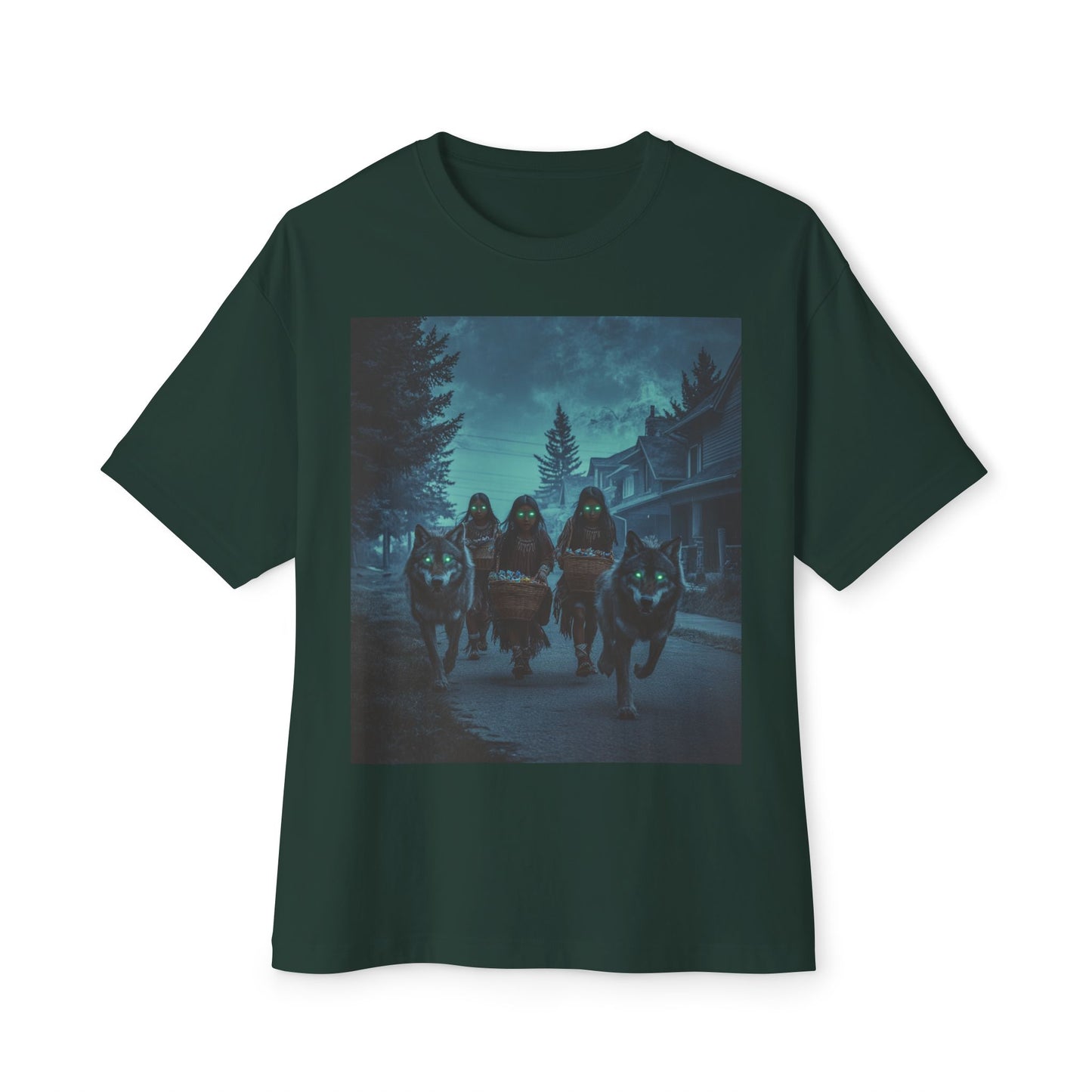 Spooky Unisex Oversized Boxy Tee
