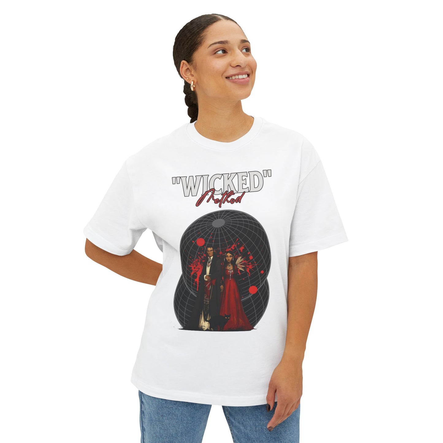 Wicked Unisex Oversized Boxy Tee