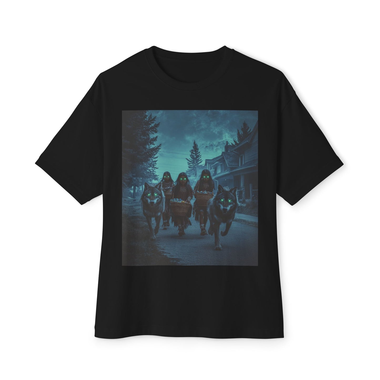 Spooky Unisex Oversized Boxy Tee