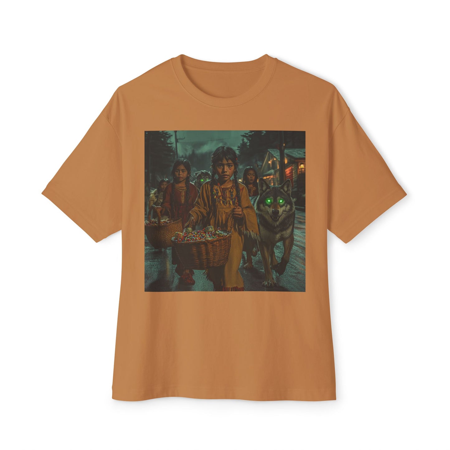 Spooky Unisex Oversized Boxy Tee