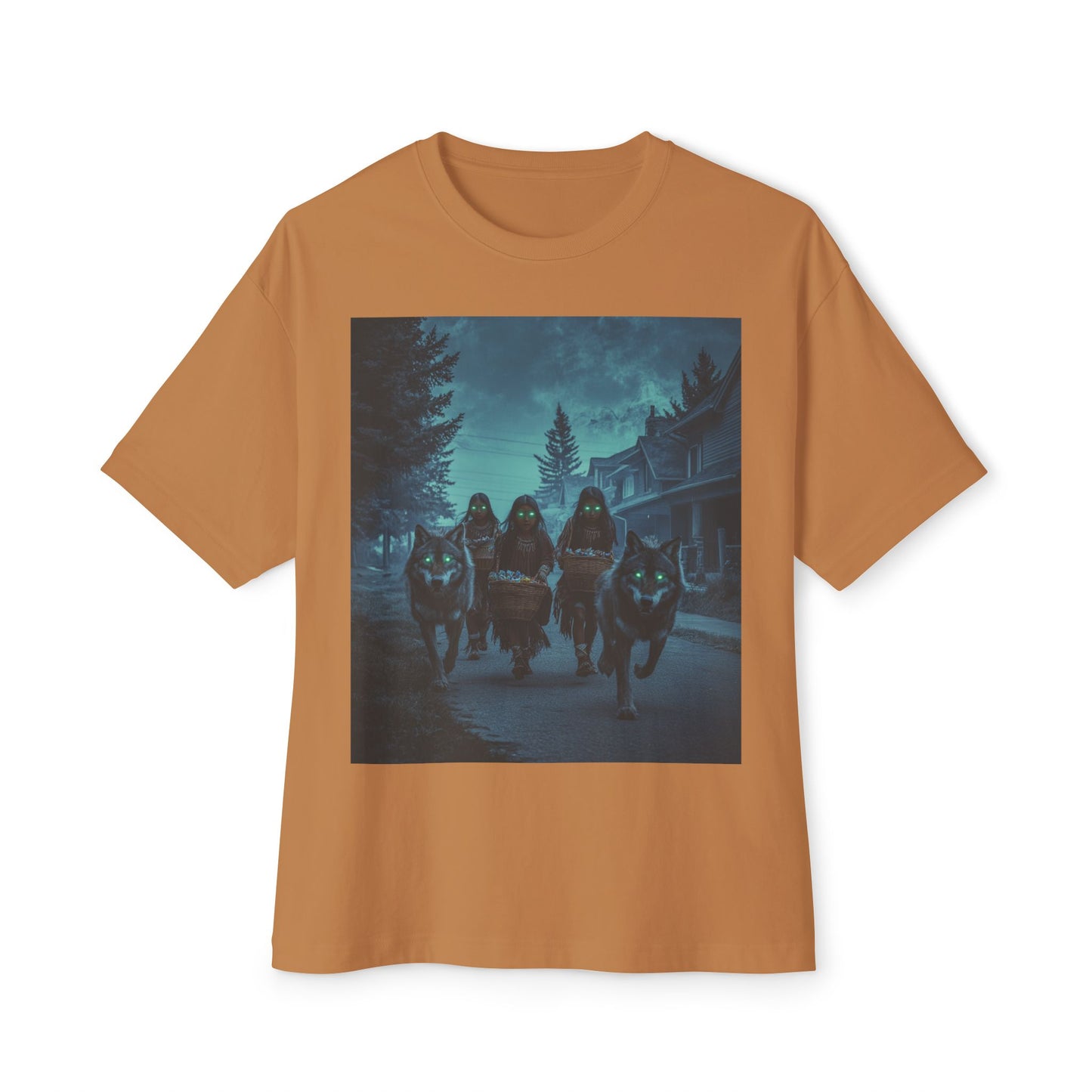 Spooky Unisex Oversized Boxy Tee