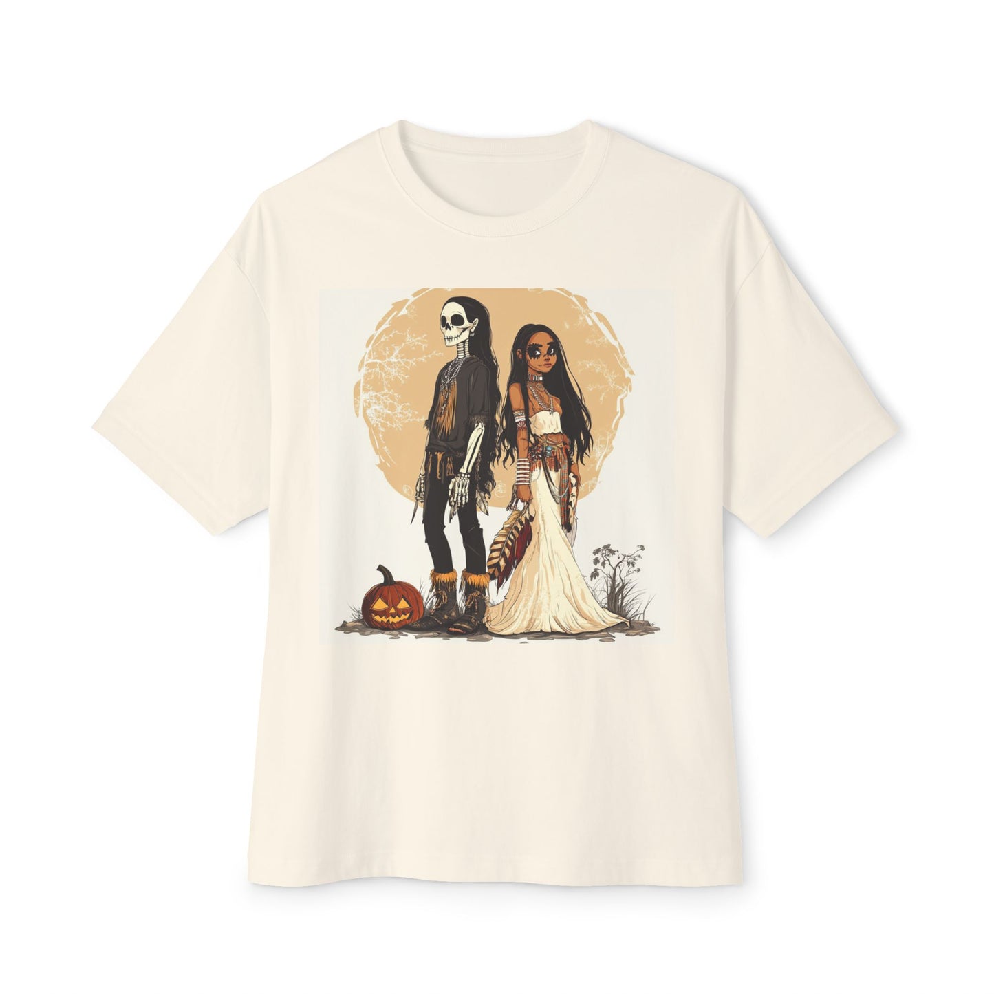 Spooky Unisex Oversized Boxy Tee