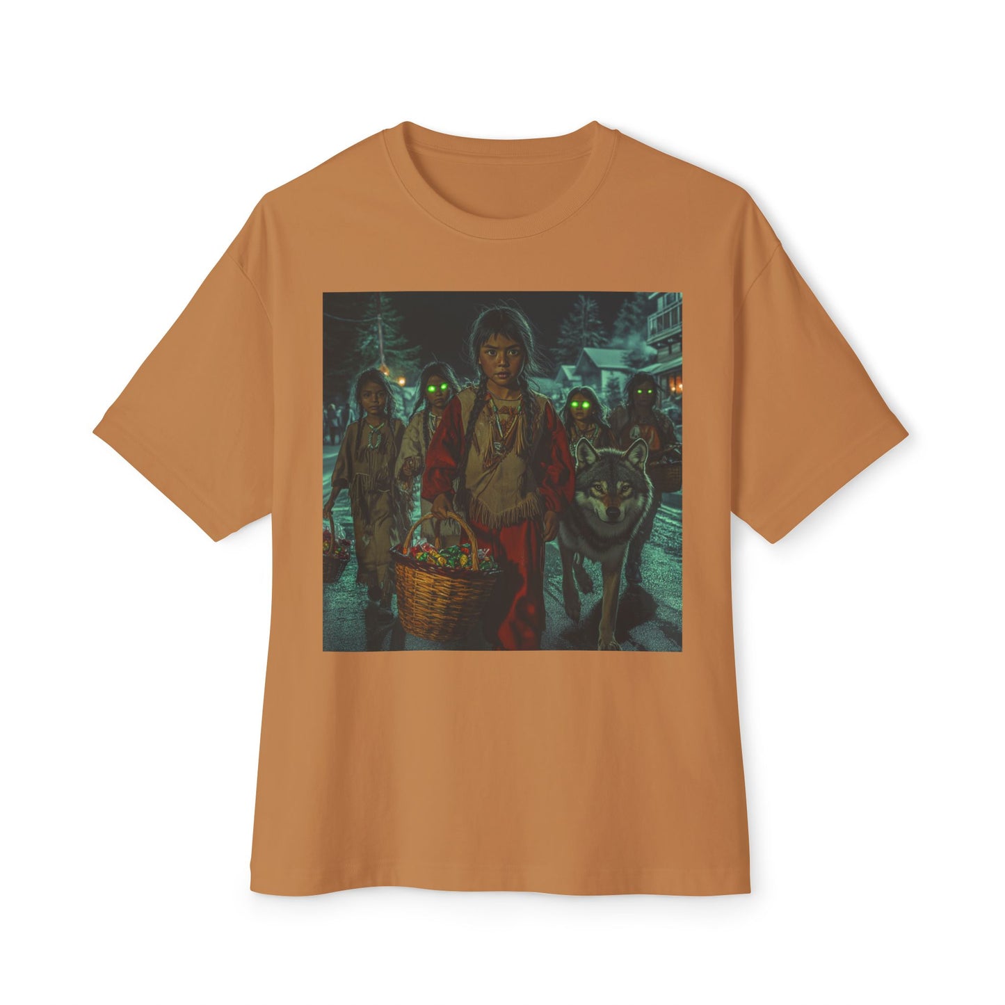 Spooky Unisex Oversized Boxy Tee