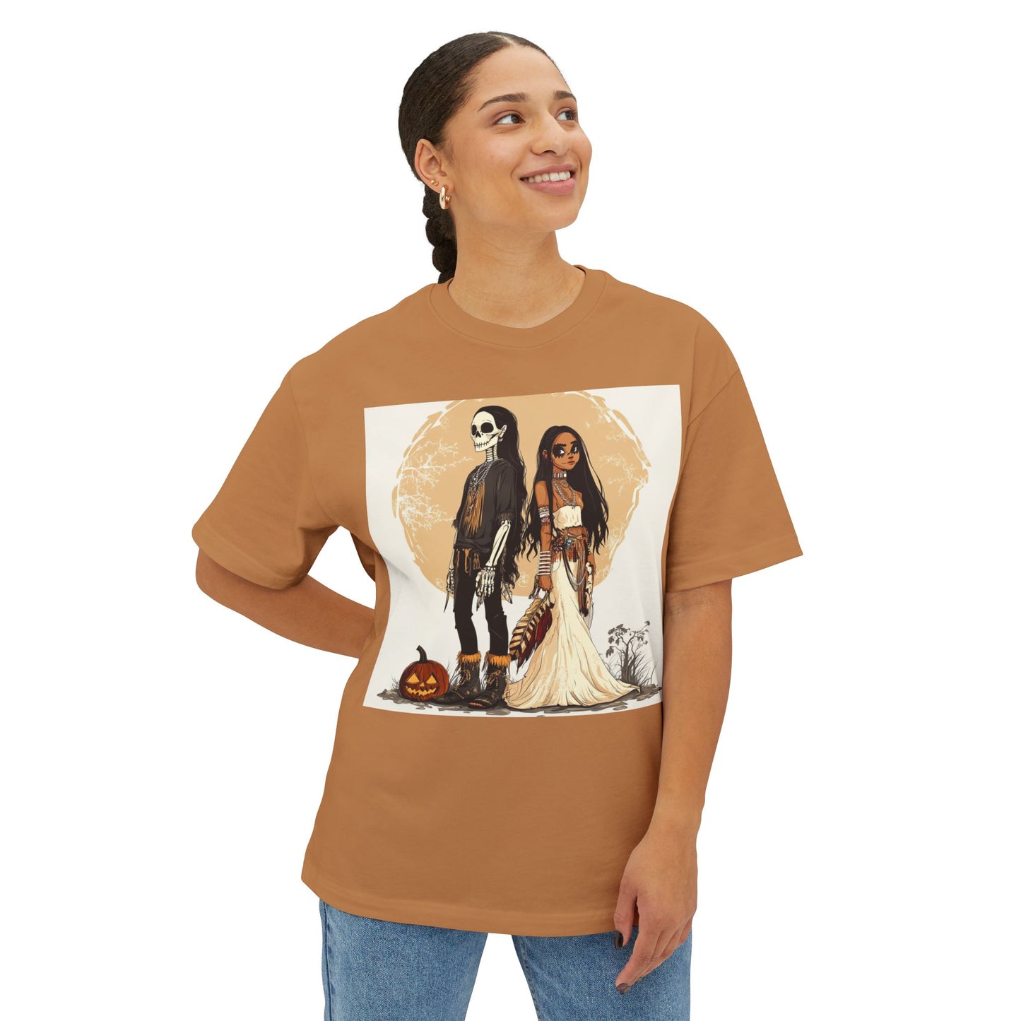 Spooky Unisex Oversized Boxy Tee