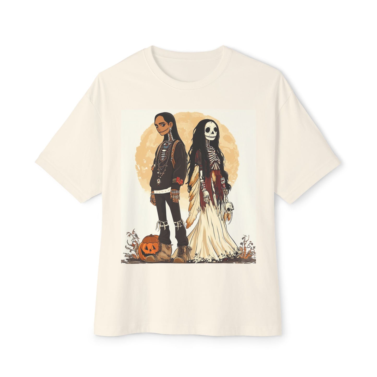 Spooky Unisex Oversized Boxy Tee