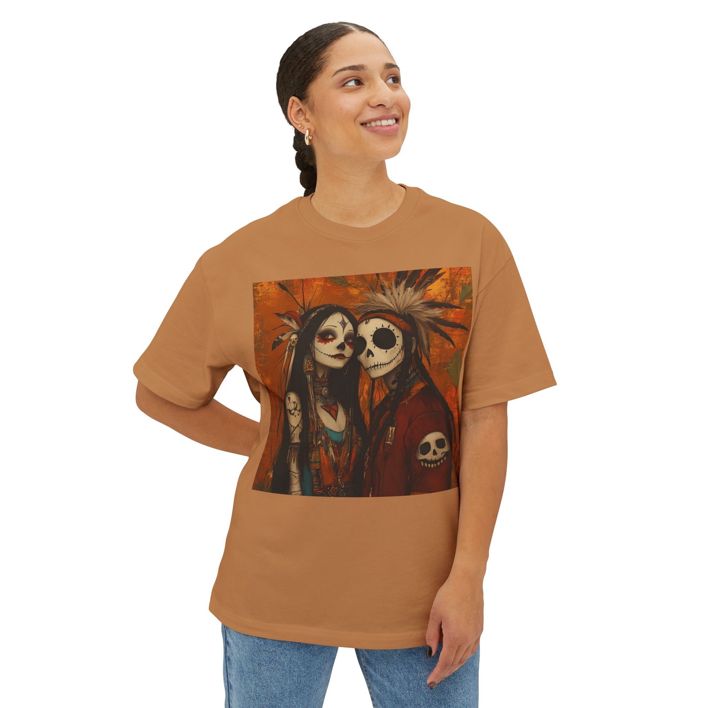 Spooky Unisex Oversized Boxy Tee