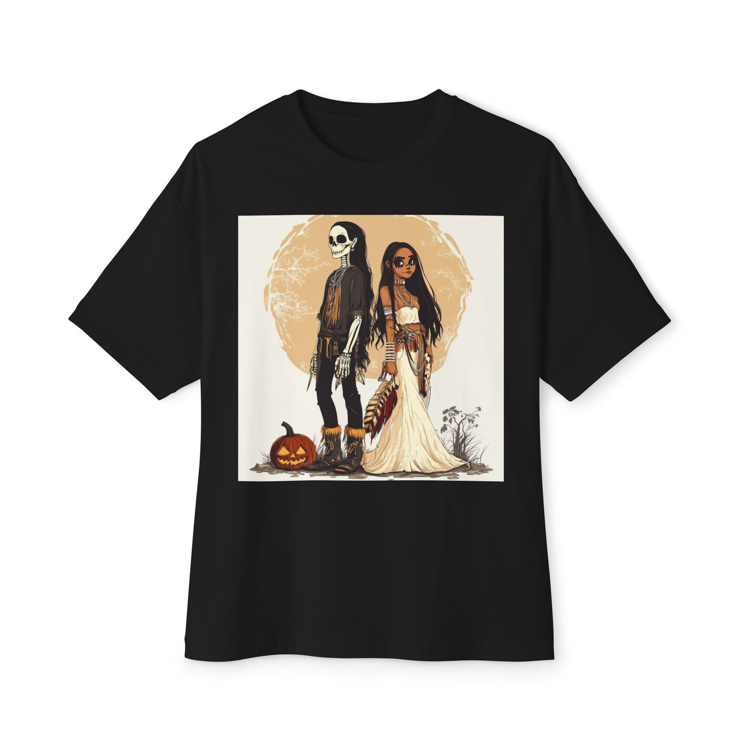 Spooky Unisex Oversized Boxy Tee
