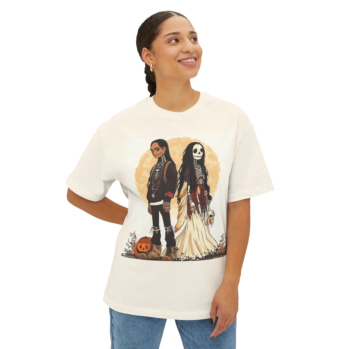 Spooky Unisex Oversized Boxy Tee