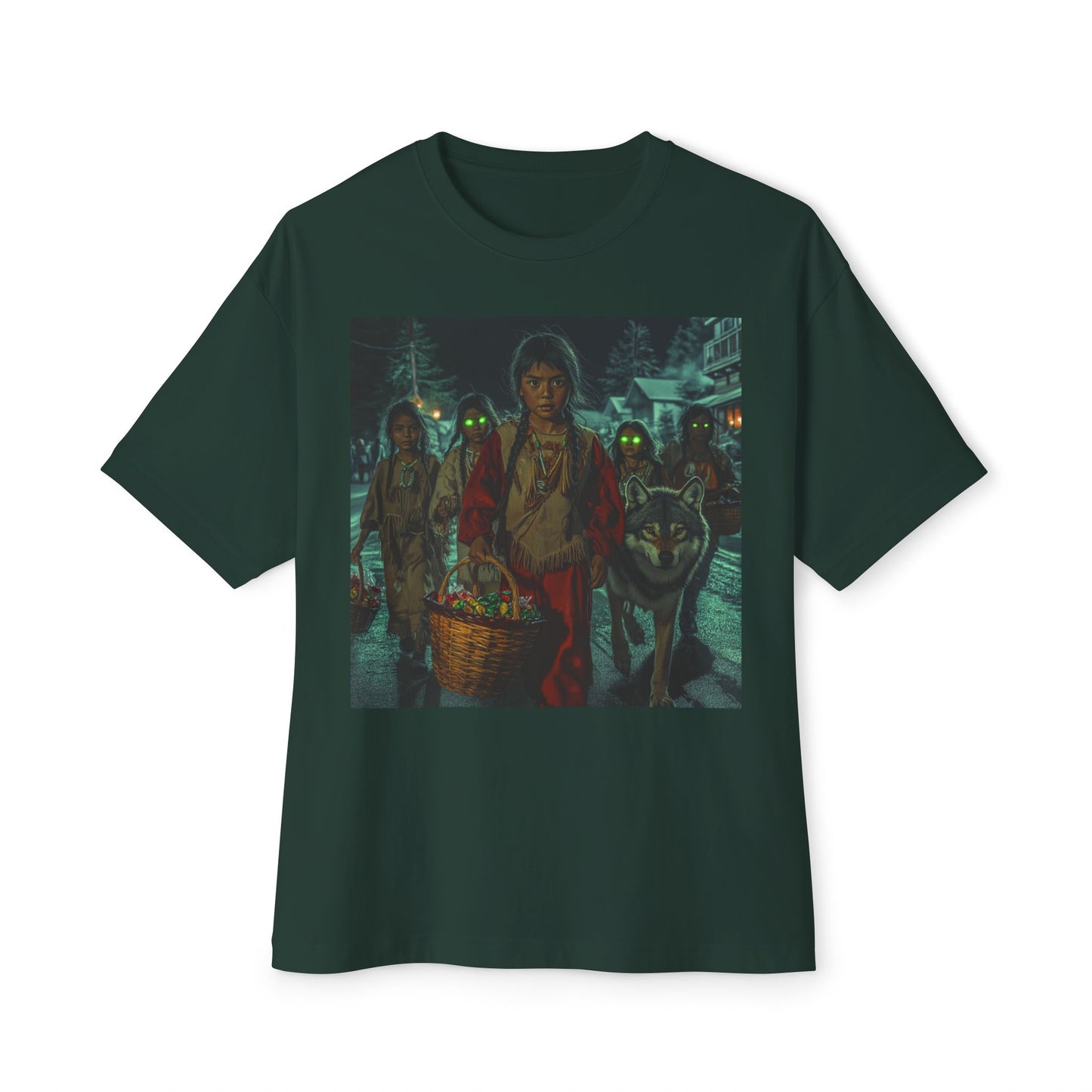 Spooky Unisex Oversized Boxy Tee