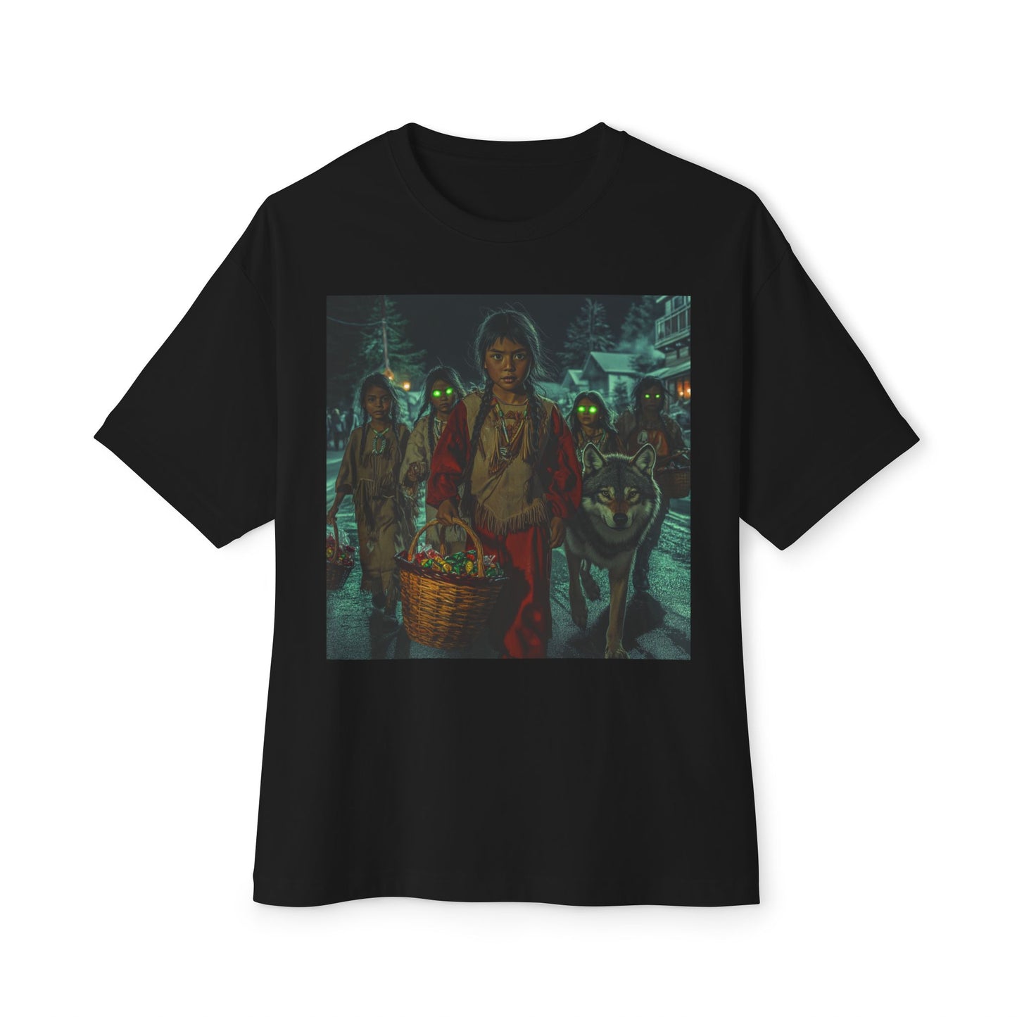 Spooky Unisex Oversized Boxy Tee