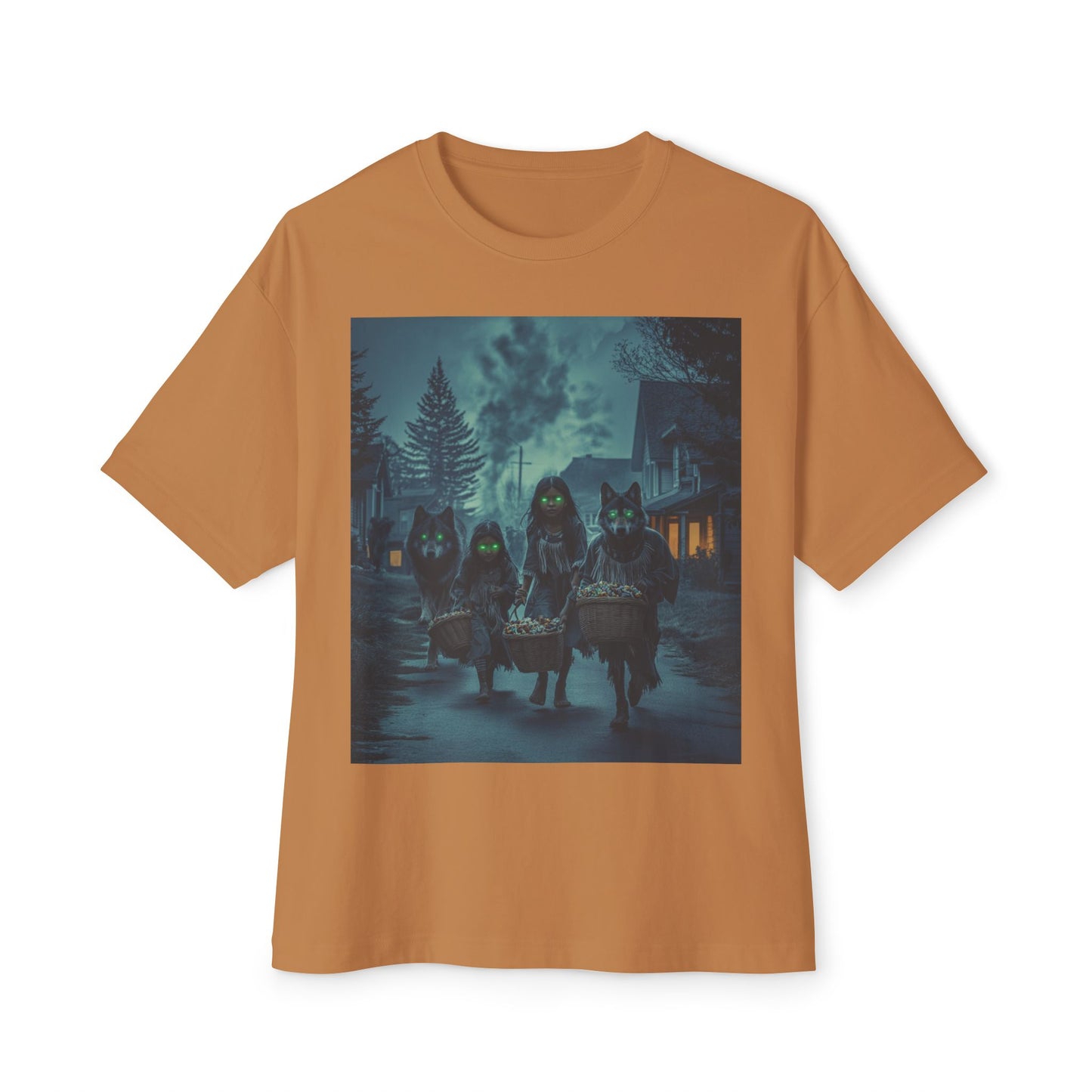Spooky Unisex Oversized Boxy Tee