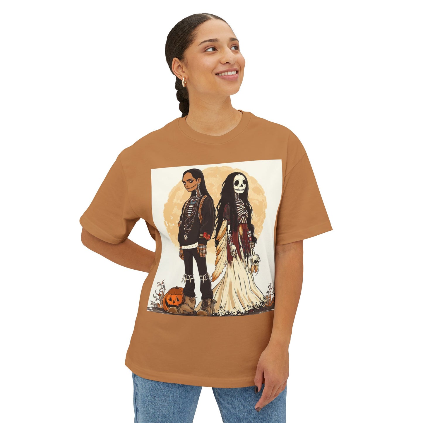 Spooky Unisex Oversized Boxy Tee