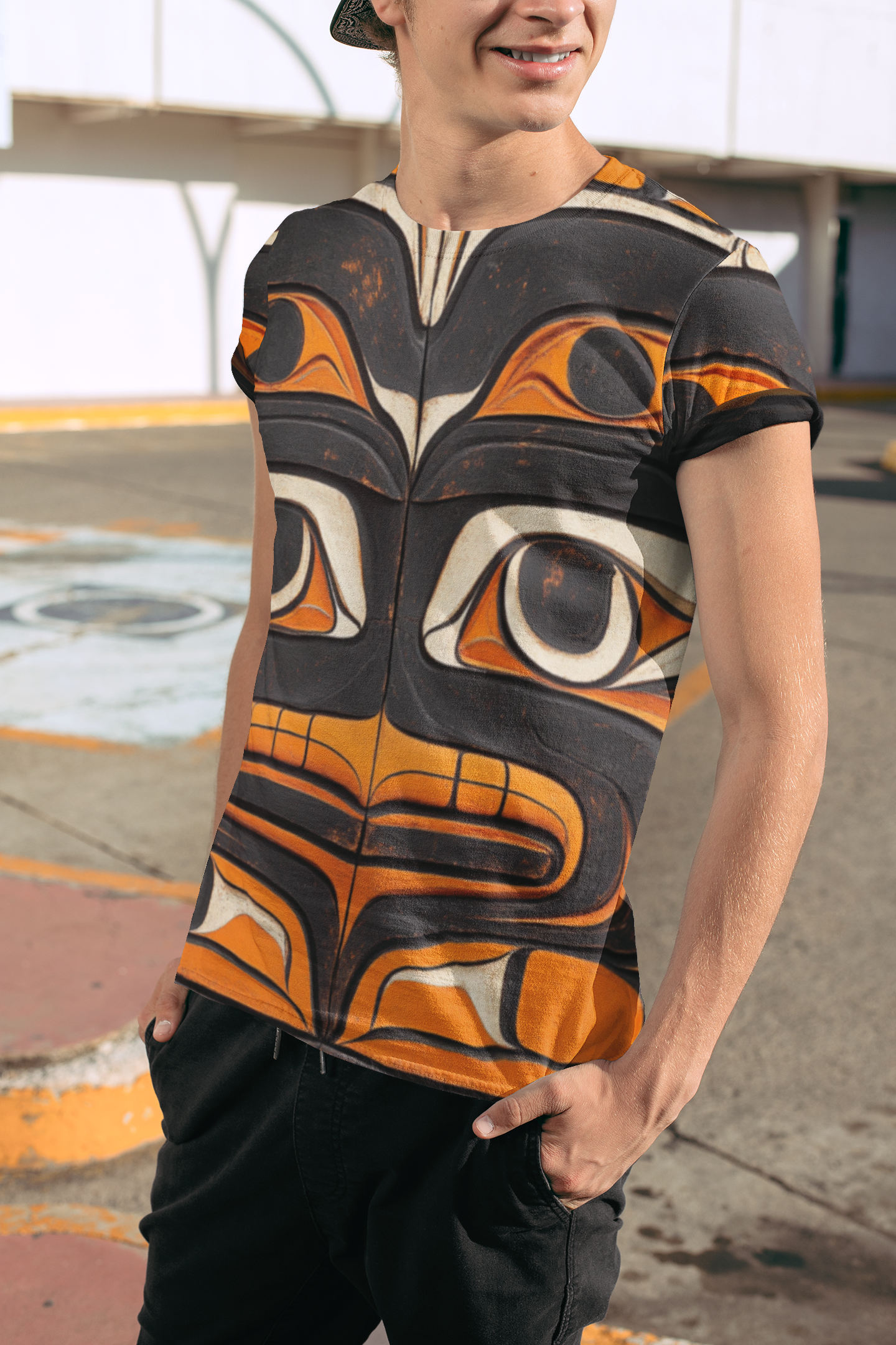 SOULS OF THE HARVES Men's Polyester Tee