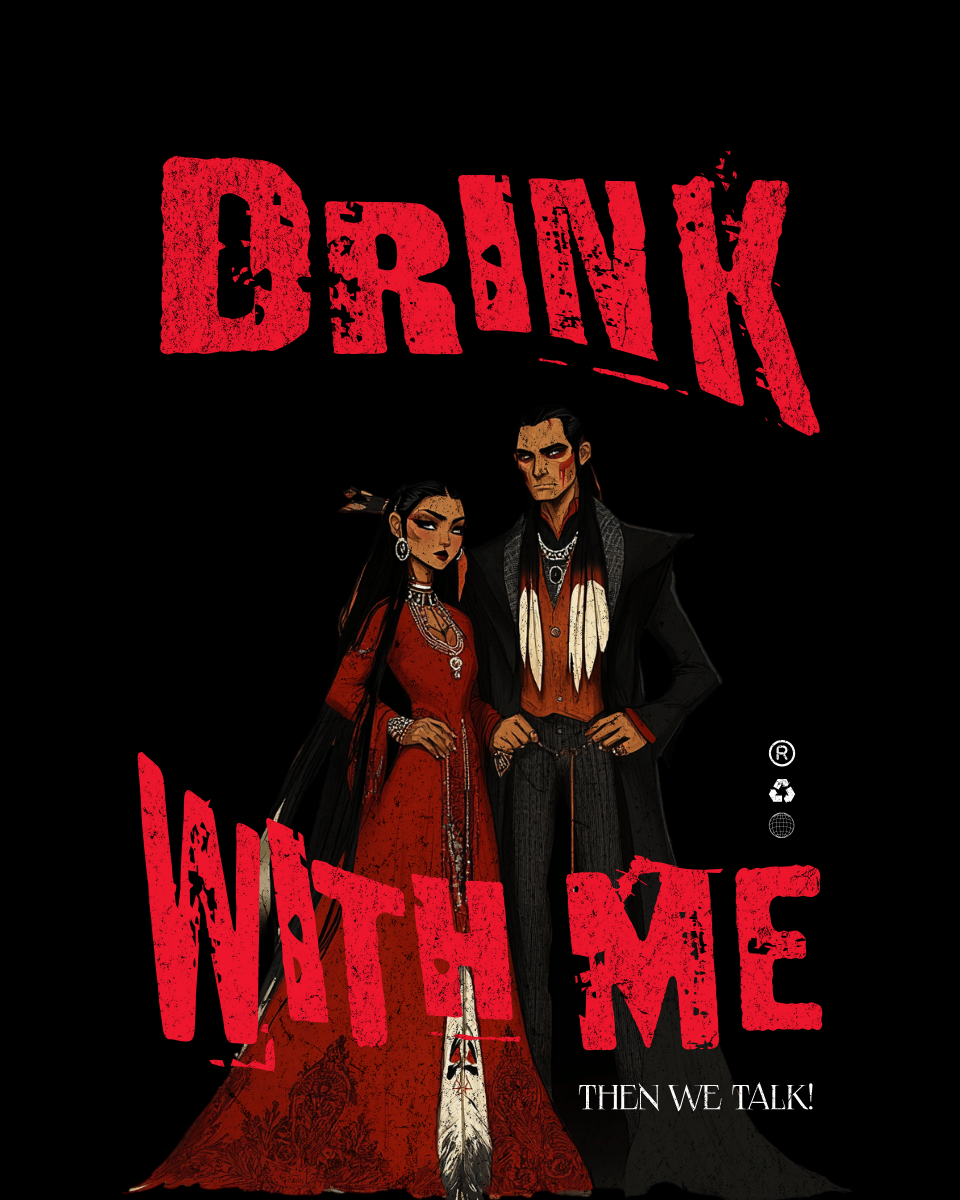 Drink With Me Unisex Oversized Boxy Tee