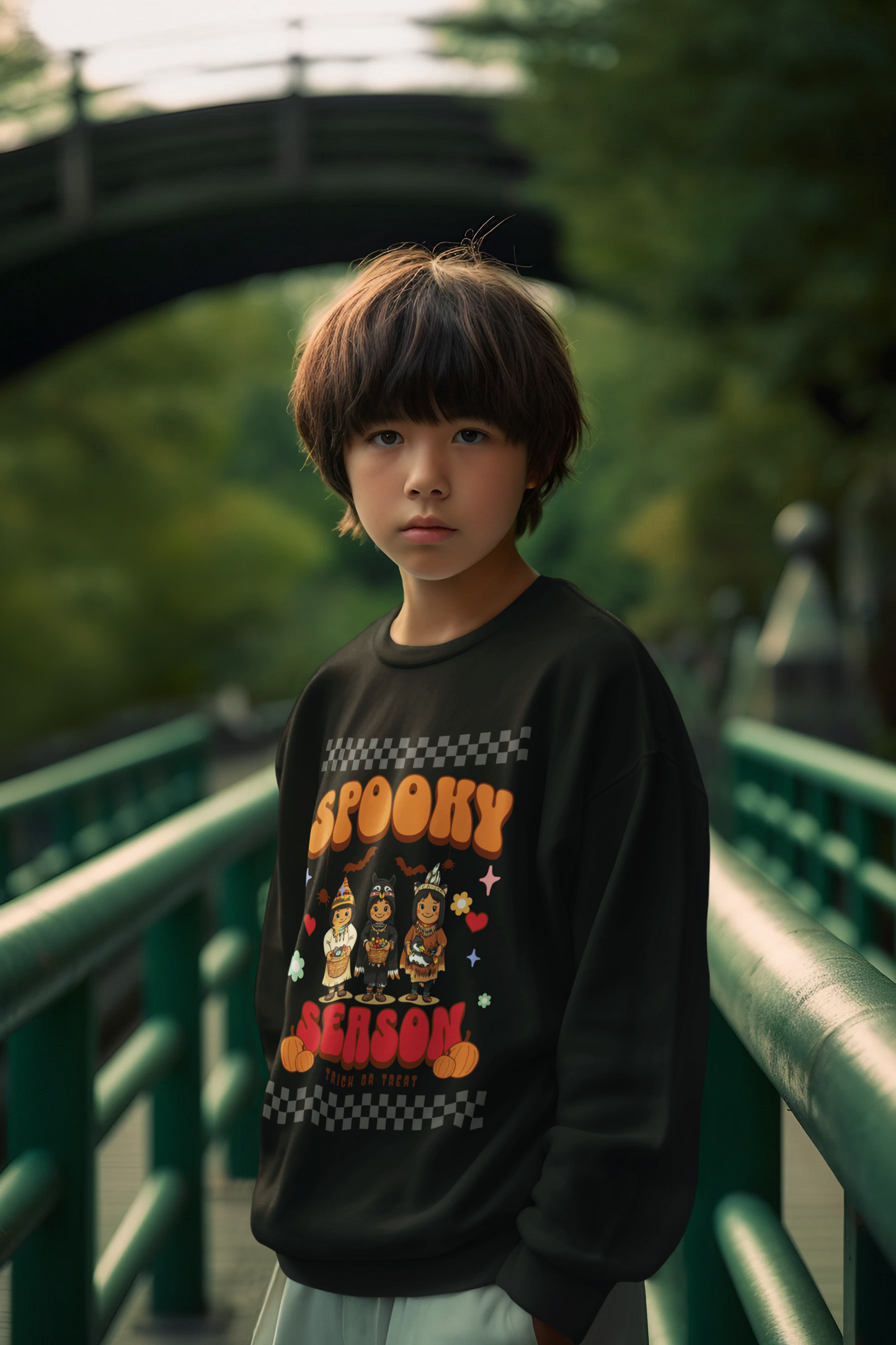 Stay Spooky Youth Crewneck Sweatshirt