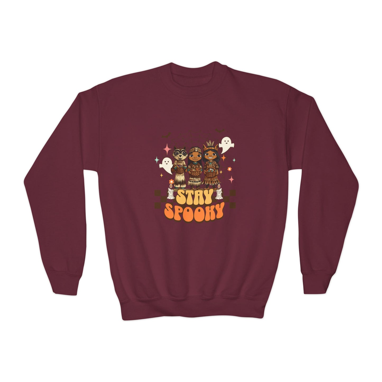 Stay Spooky Youth Crewneck Sweatshirt