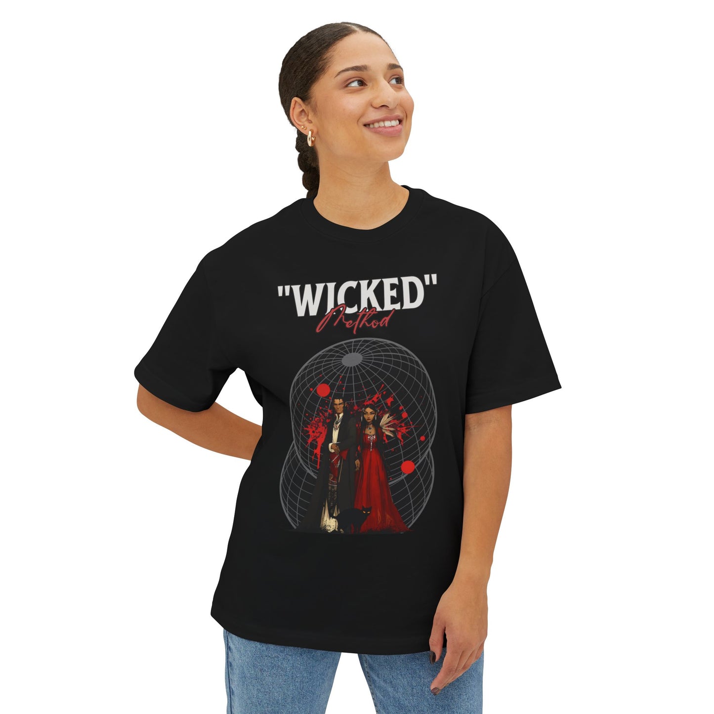 Wicked Unisex Oversized Boxy Tee
