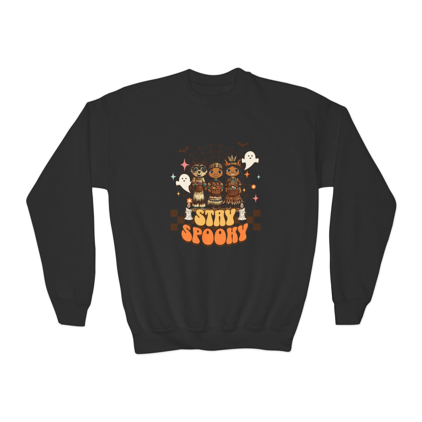 Stay Spooky Youth Crewneck Sweatshirt