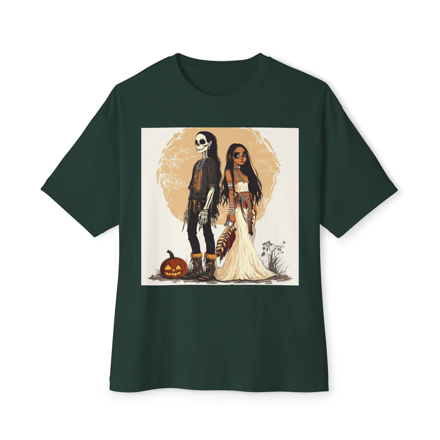 Spooky Unisex Oversized Boxy Tee