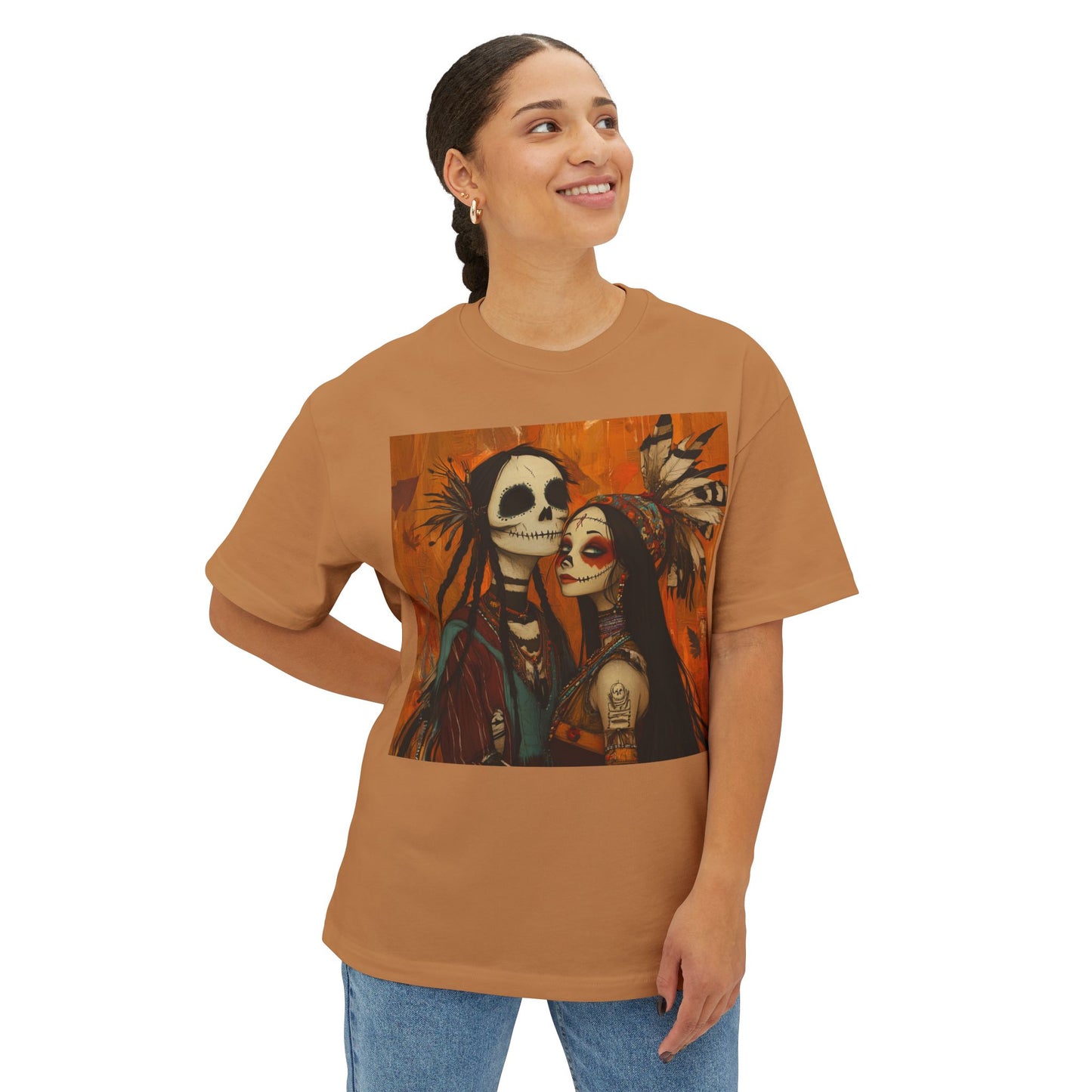 Spooky Unisex Oversized Boxy Tee