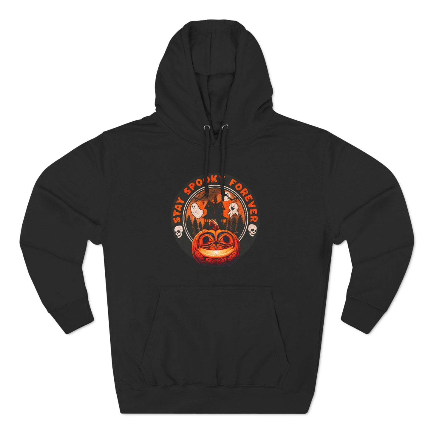 Stay Spooky ForeverThree-Panel Fleece Hoodie