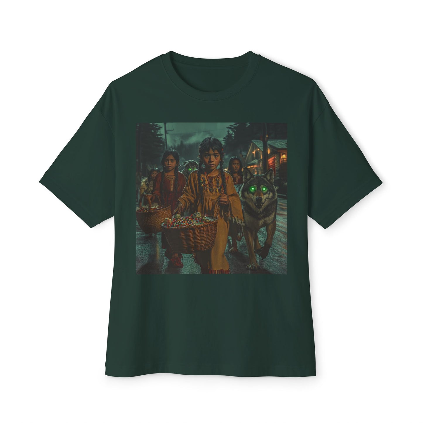 Spooky Unisex Oversized Boxy Tee