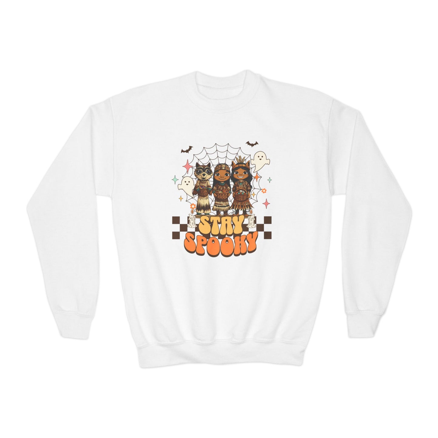 Stay Spooky Youth Crewneck Sweatshirt