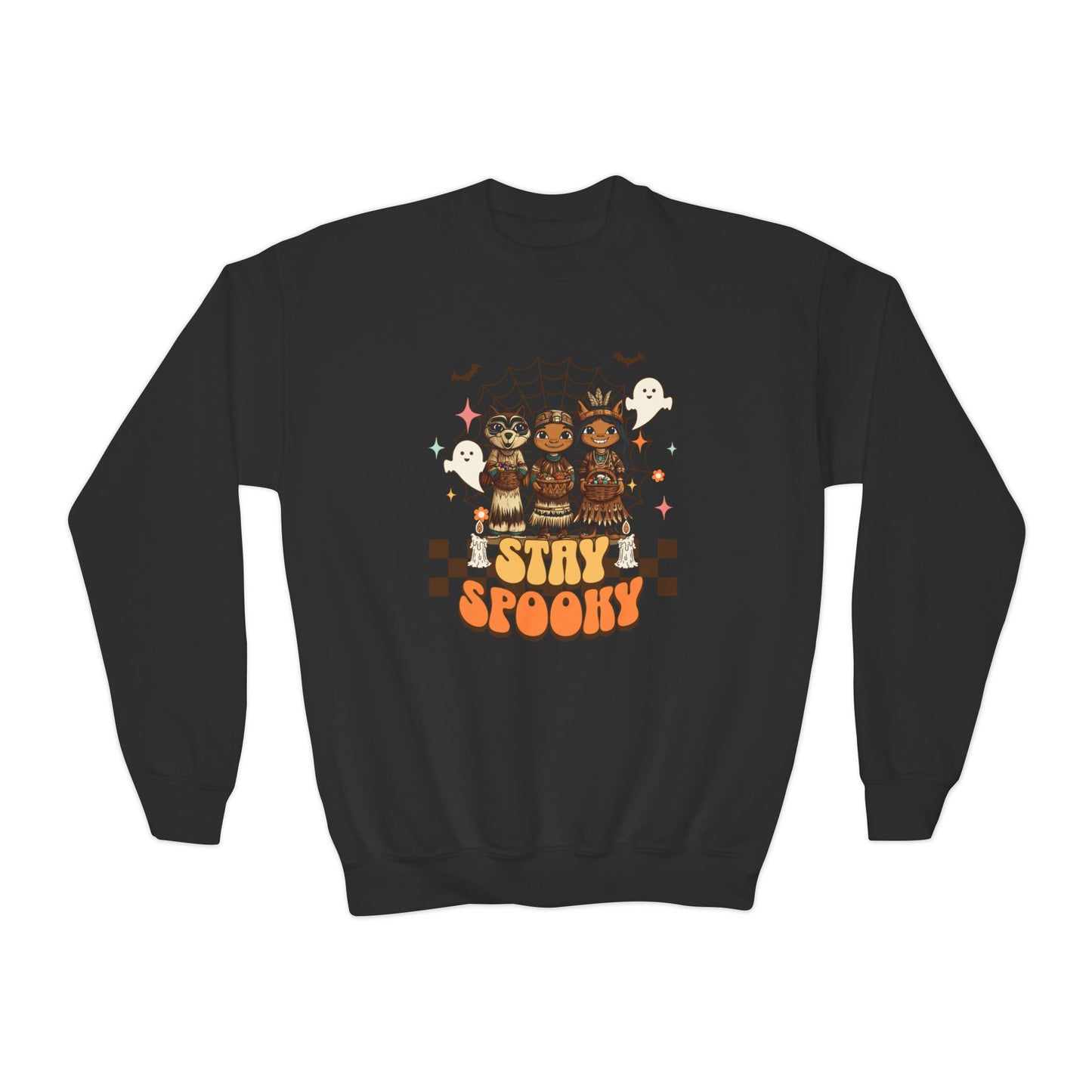 Stay Spooky Youth Crewneck Sweatshirt
