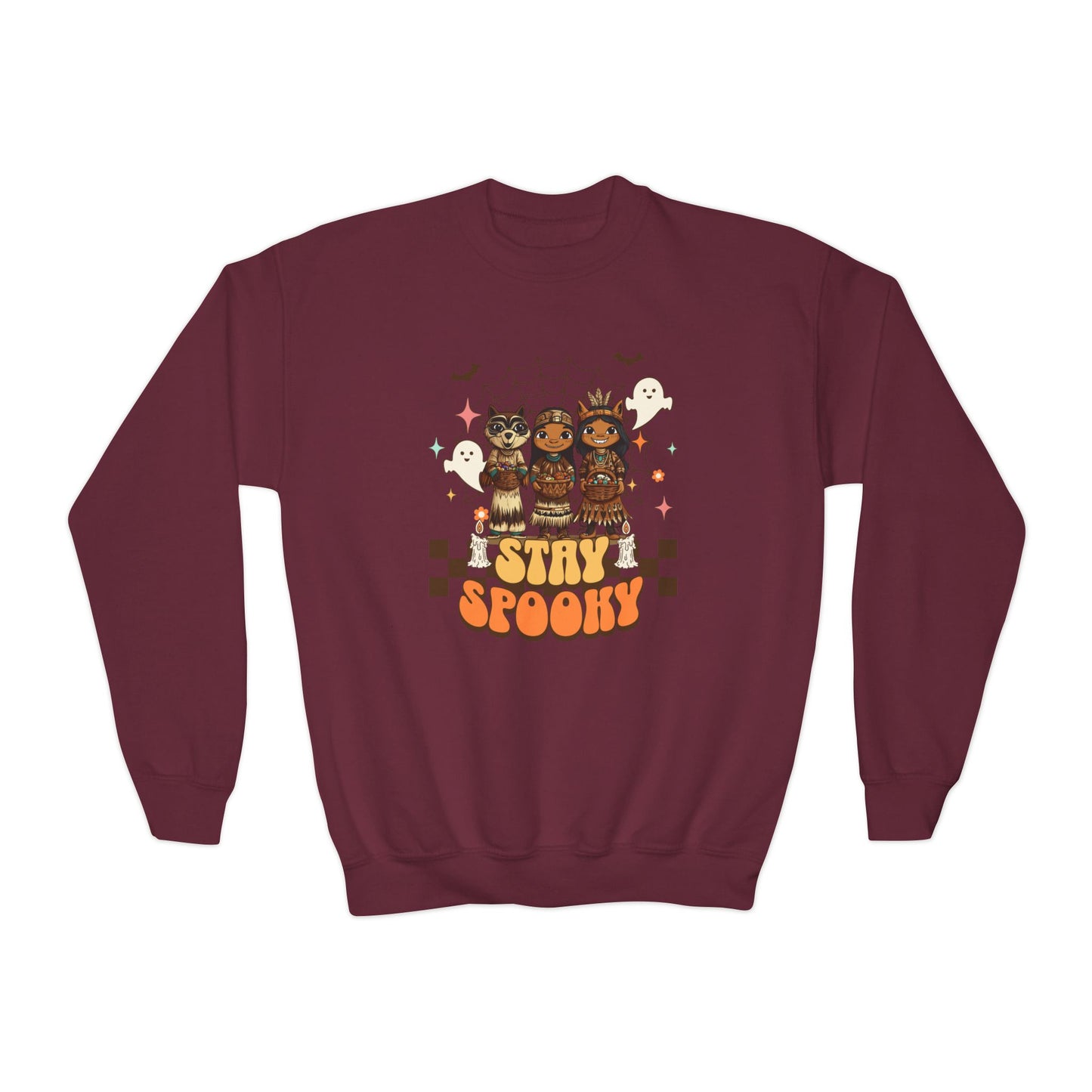 Stay Spooky Youth Crewneck Sweatshirt