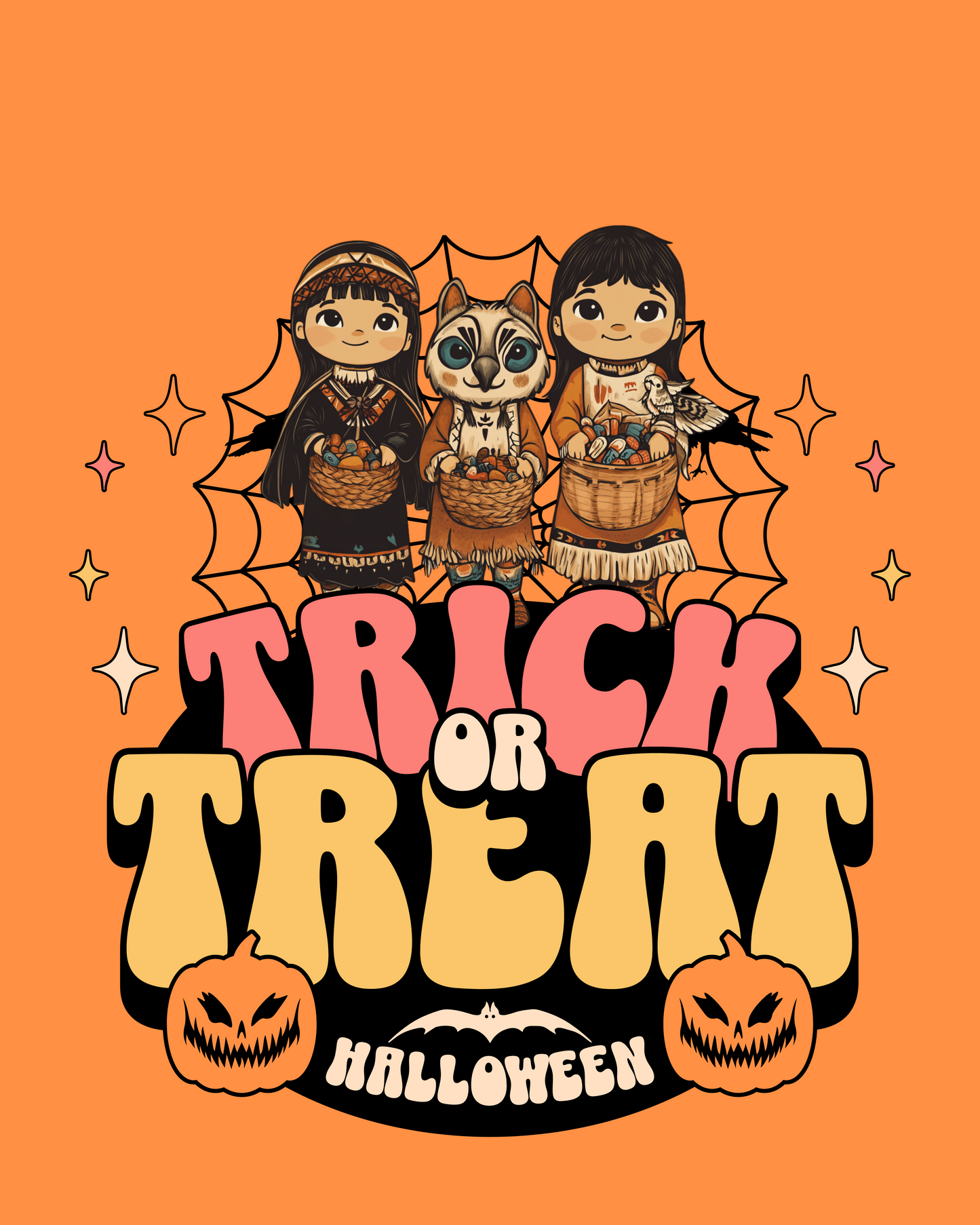 Trick or Treat Kids Heavy Cotton™ Tee