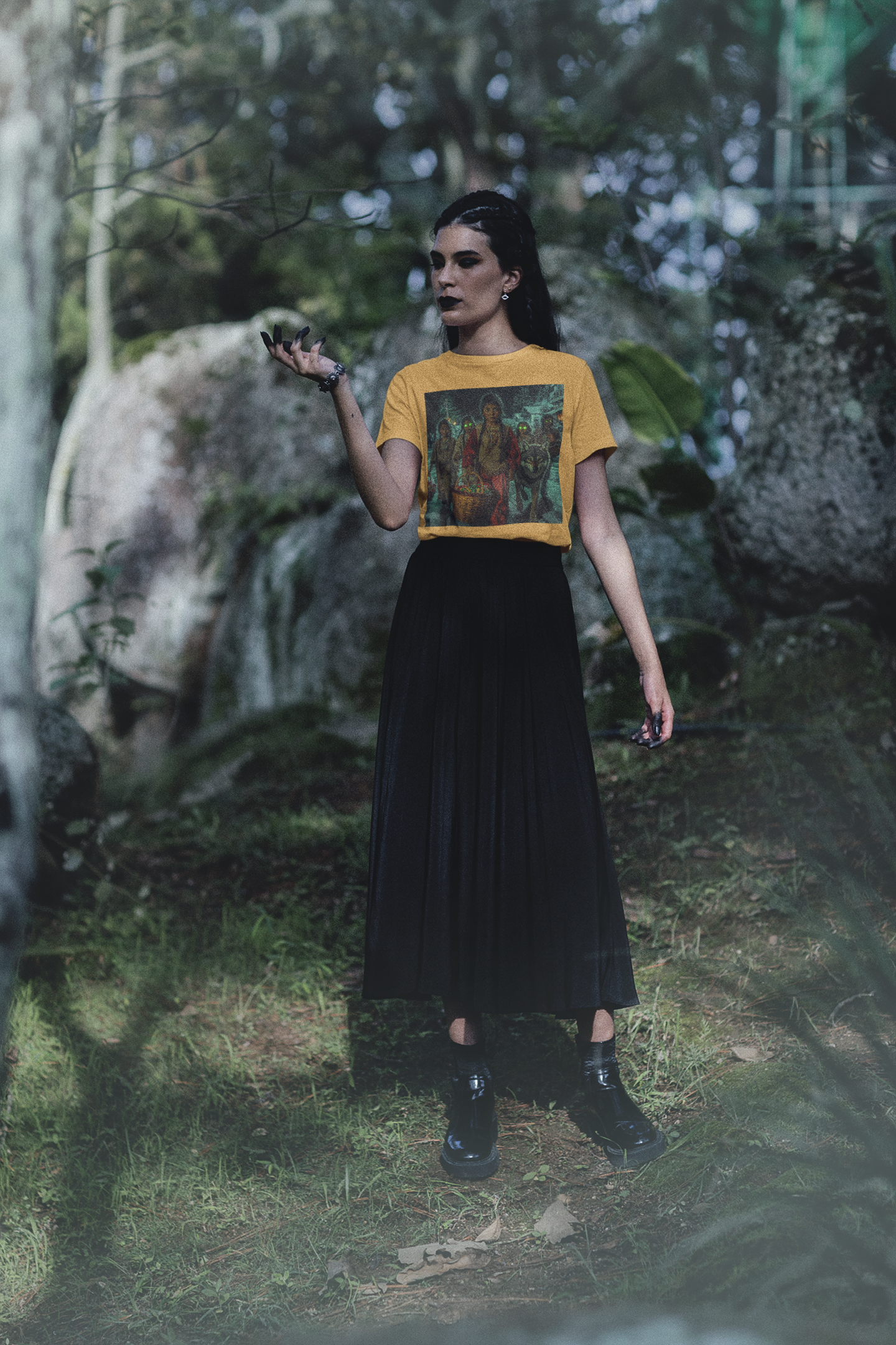 Spooky Unisex Oversized Boxy Tee