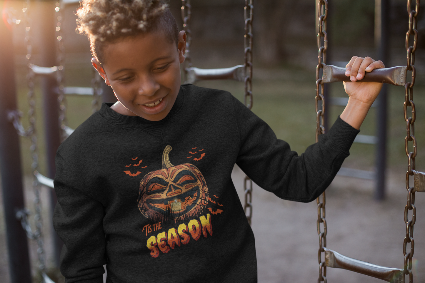 Stay Spooky Youth Crewneck Sweatshirt