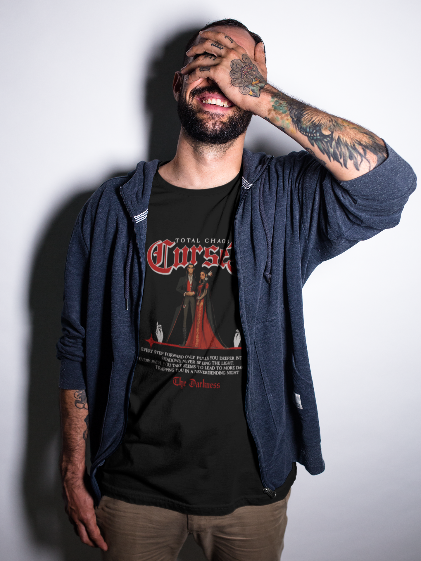 Total Chaos Cursed Unisex Oversized Boxy Tee
