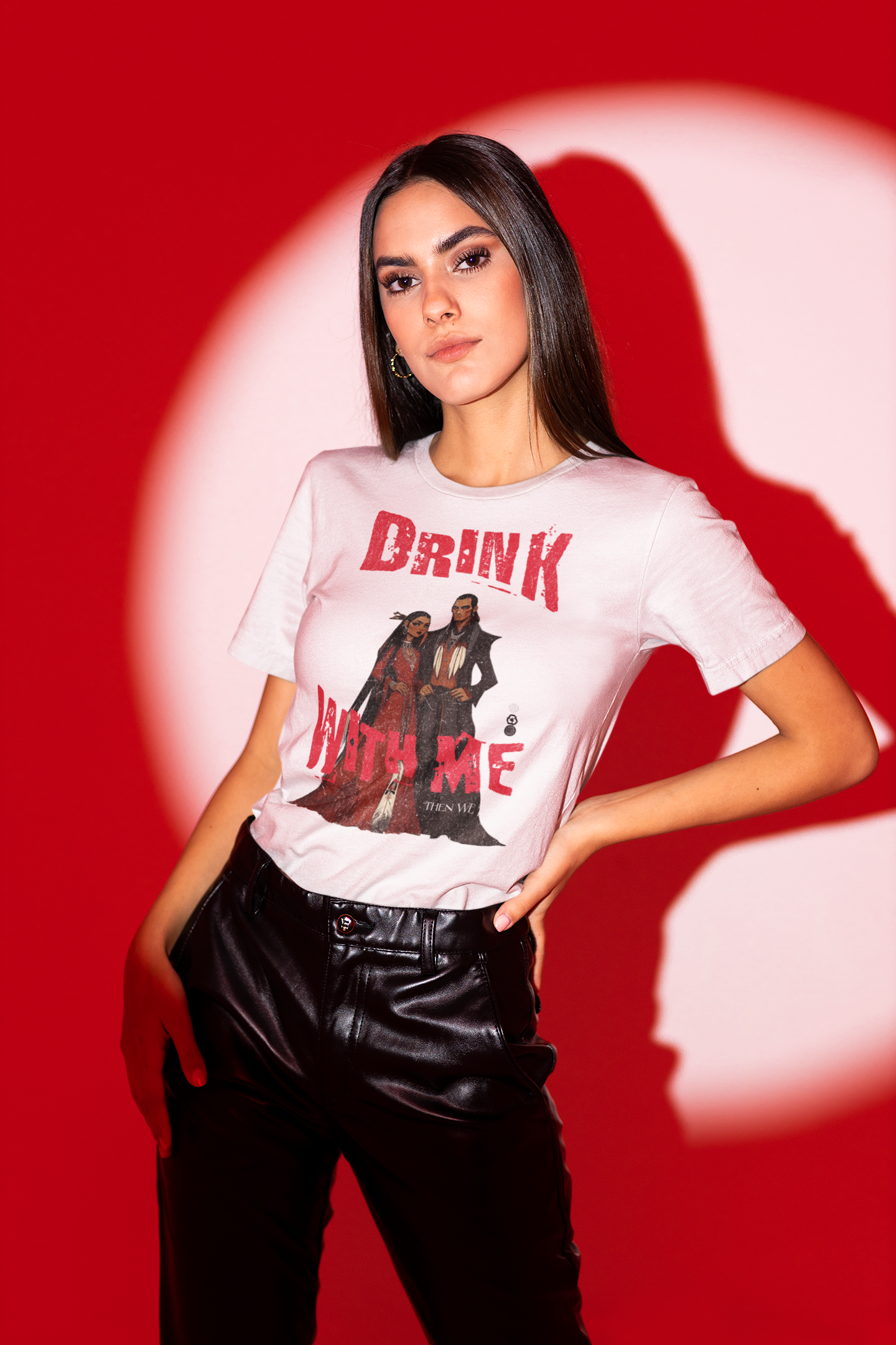 Drink With Me Unisex Oversized Boxy Tee