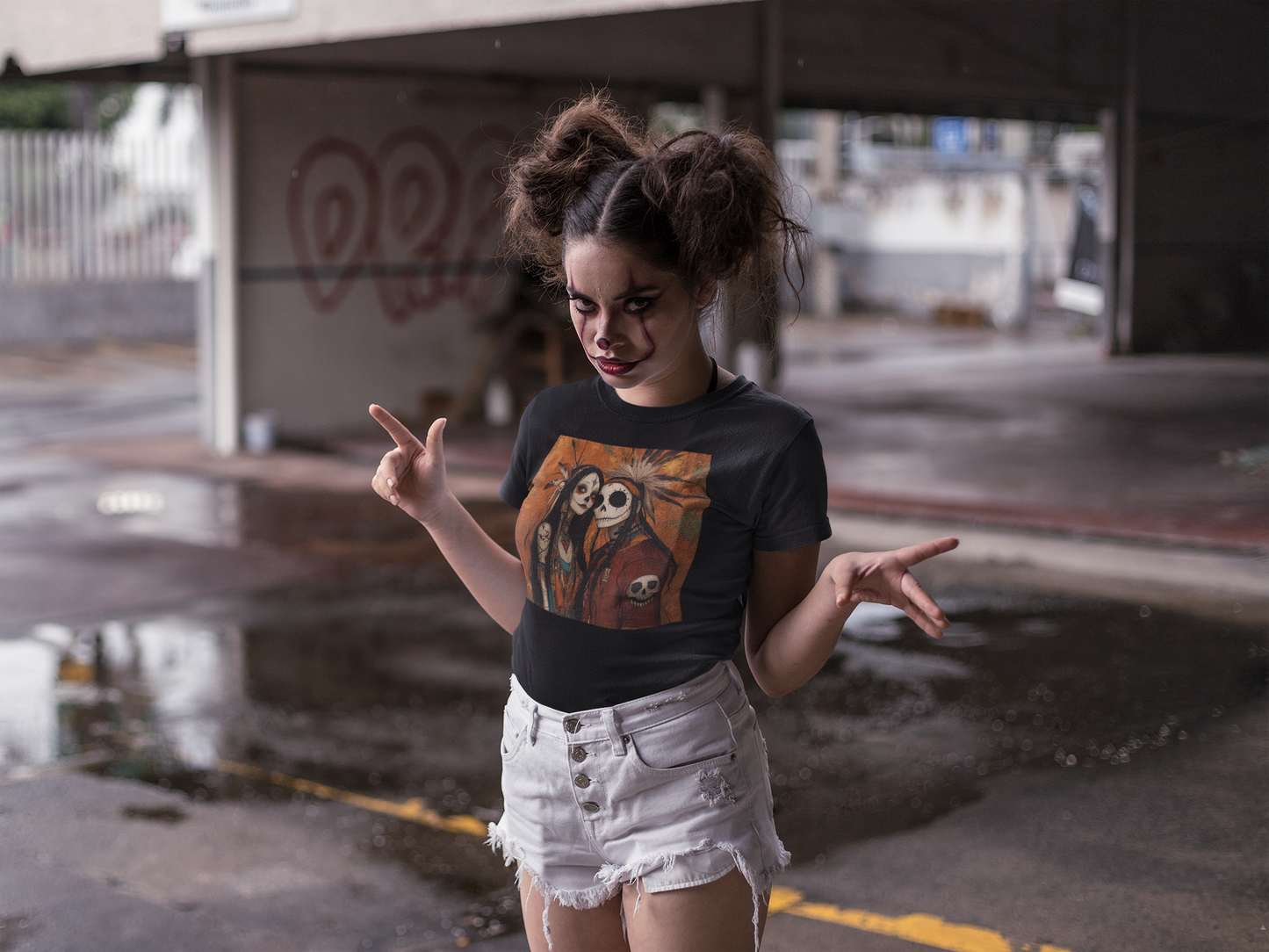 Spooky Unisex Oversized Boxy Tee